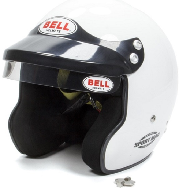 Picture of Bell Helmets BEL1426A04 Open Face Sport Mag Helmet&#44; White - Extra Large