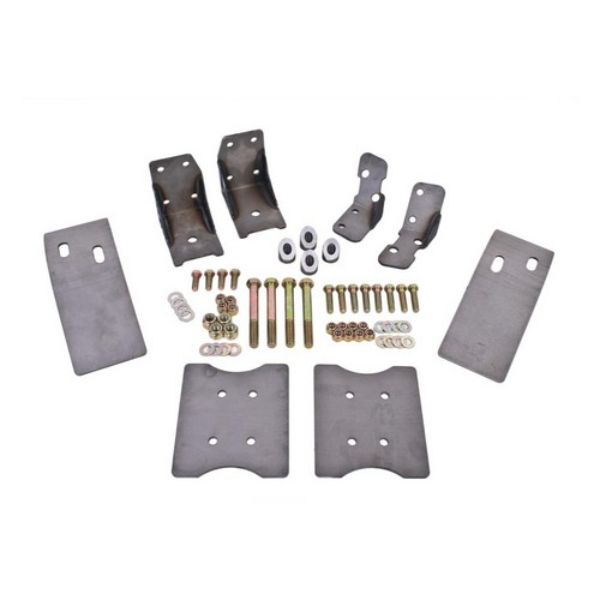 Torque Box Reinforcement Plate Kit for 1974-2004 Ford Mustang, Natural