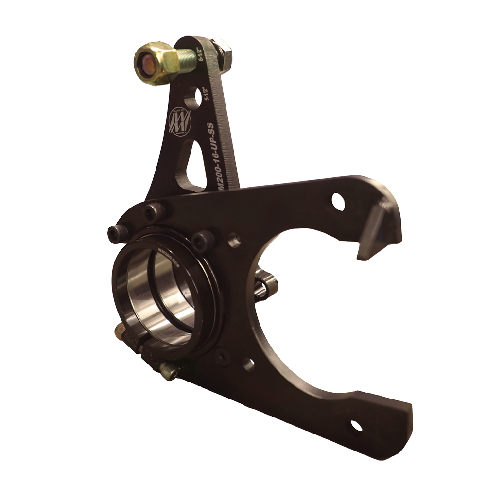 Left Rear Single Shear Brake Floater for GM Metric Caliper, Black