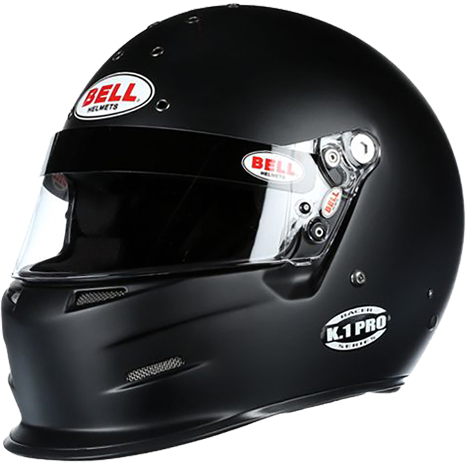 Picture of Bell Helmets BEL1420A15 K1 Pro Helmet with Snell SA2020&#44; Flat Black - Large