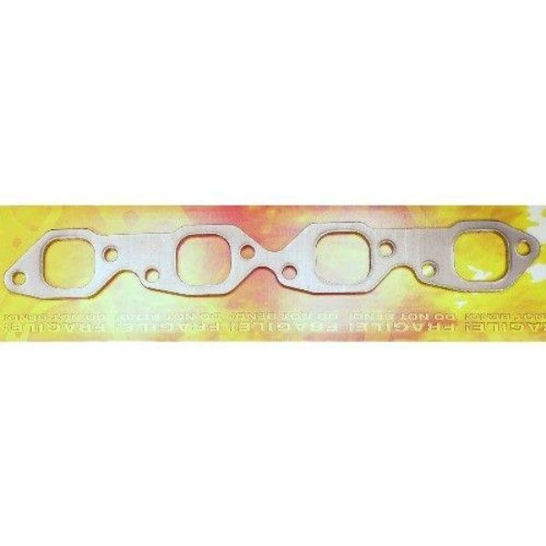 Graphite Exhaust Gasket Set for BBC GM ZZ502 1st GEN, Grey