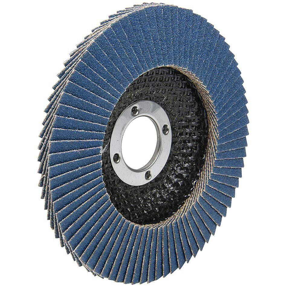 ALL12122-5 4.5 x 0.87 in. Arbor 80 Grit Flap Discs