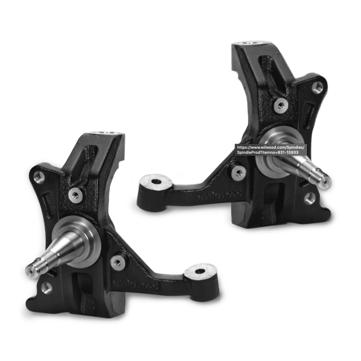 2 in. Drop Pro Spindle Kit for 1988-1998 GMC CK Pickup