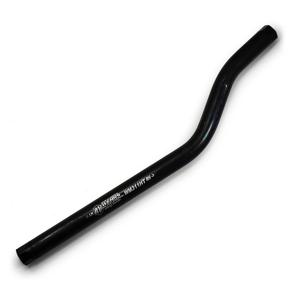 Tie Rod Tube Left Hand Heim Inner, Black