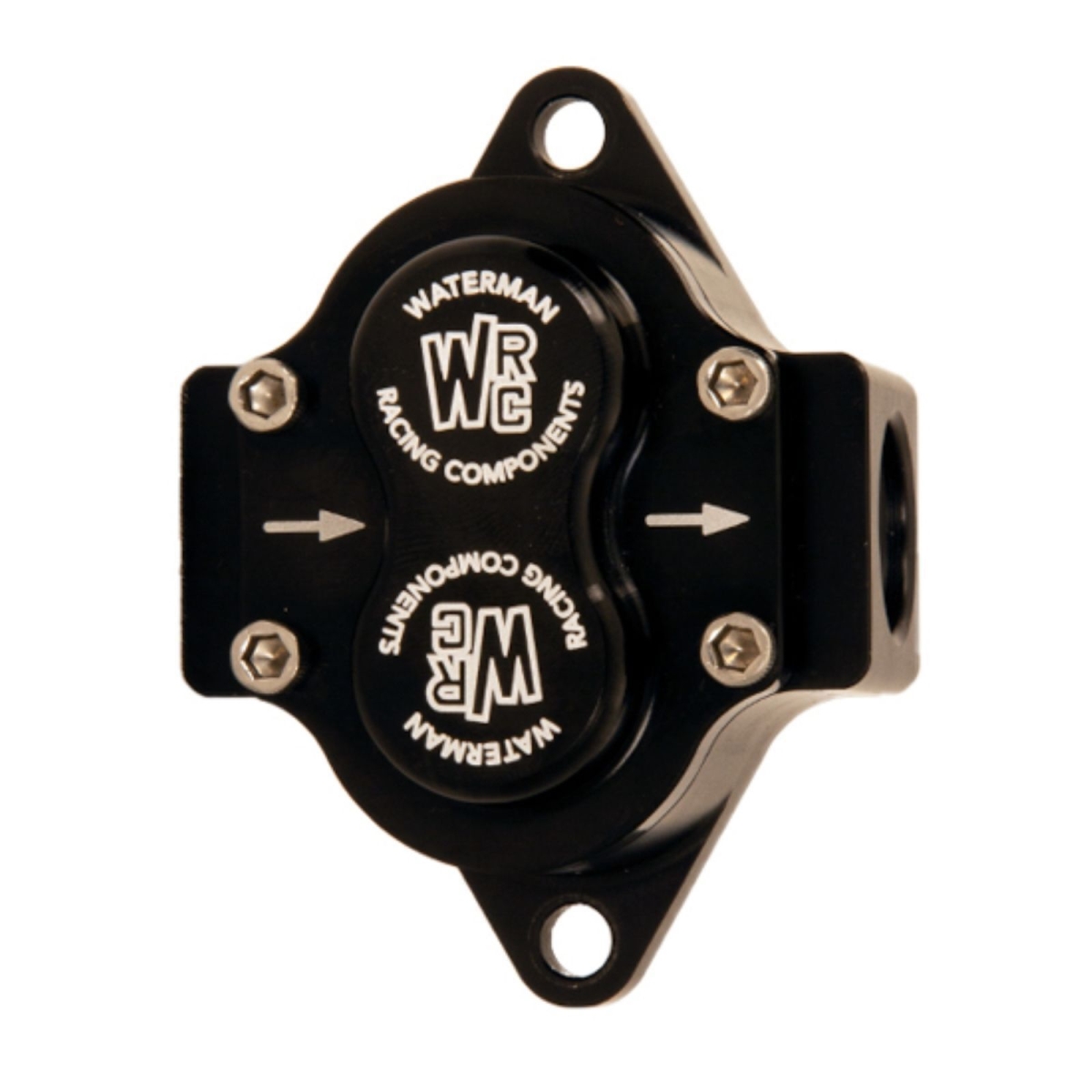 0.25 in. Hex 400 Rev Rotation Fuel Pump, Black
