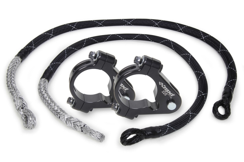 2.25 in. Axle Tether with Clamps - Set of 2