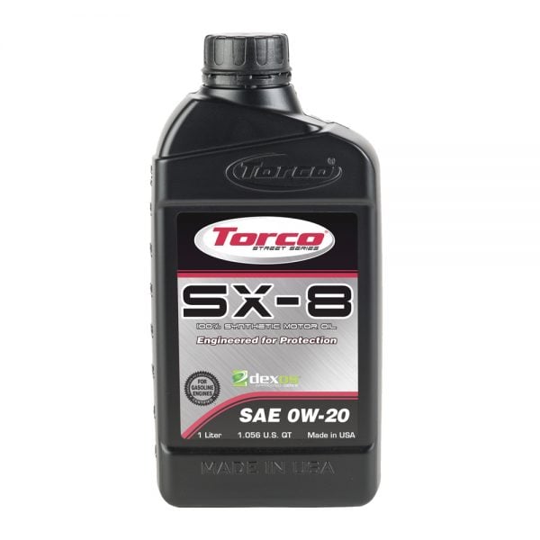 1 Liter Dexos1 SX-8 5W20 Synthetic Oil