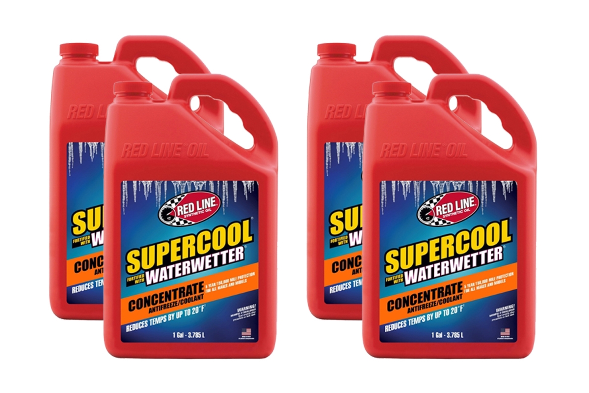 RED81225 1 gal Supercool Concentrate Coolant - Set of 4