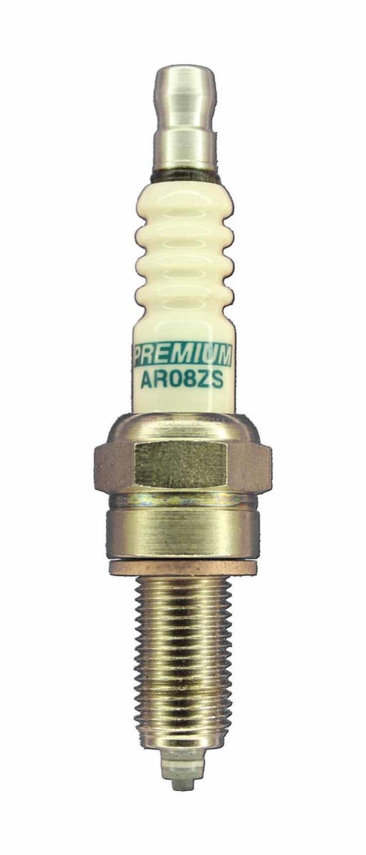 Premium Racing Spark Plug with Gasket Seat, 10 mm Thread - 19 mm Reach