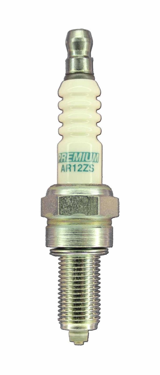 Premium Racing Spark Plug with Gasket Seat, 10 mm Thread - 19 mm Reach
