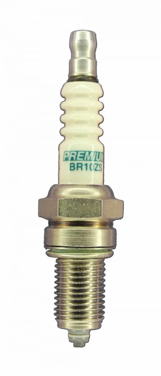 Premium Racing Spark Plug with Gasket Seat, 12 mm Thread - 19 mm Reach