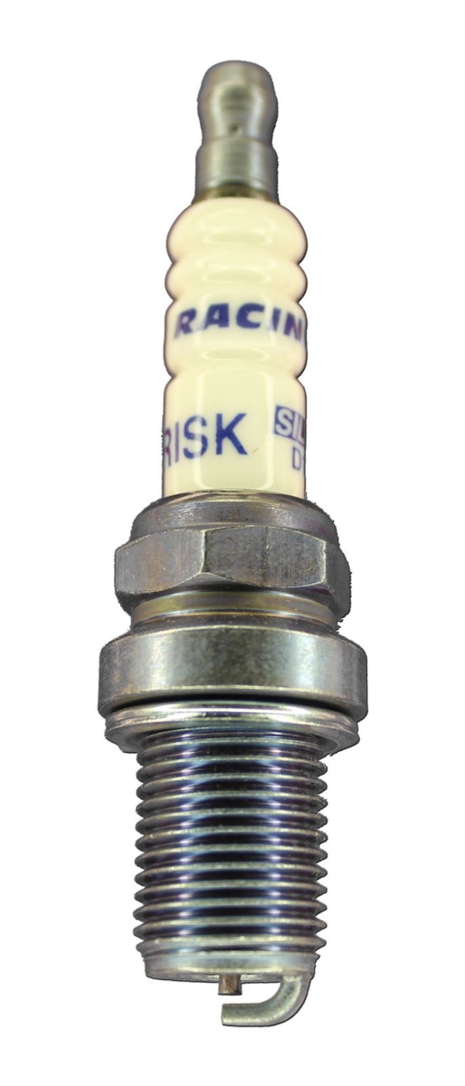 BSKD10S Silver Racing Spark Plug with Gasket Seat, 14 mm Thread - 19 mm Reach