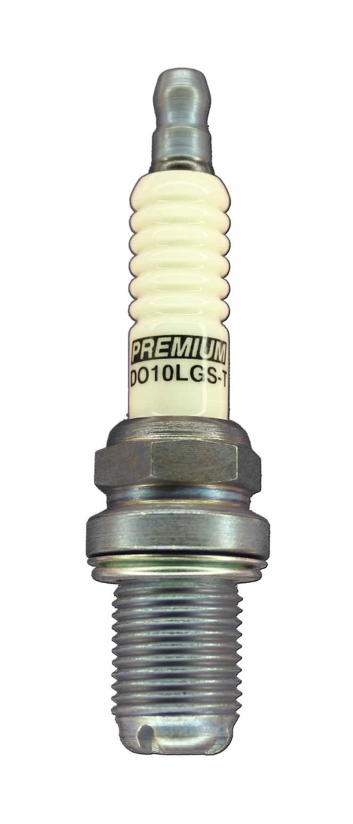 Premium Racing Spark Plug with Gasket Seat, 14 mm Thread - 19 mm Reach