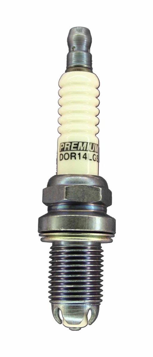 Premium Racing Spark Plug with Gasket Seat, 14 mm Thread - 19 mm Reach