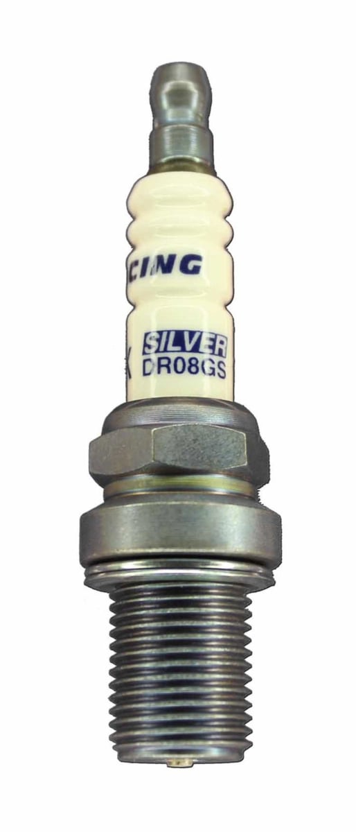 Premium Racing Spark Plug with Gasket Seat, 14 mm Thread - 19 mm Reach
