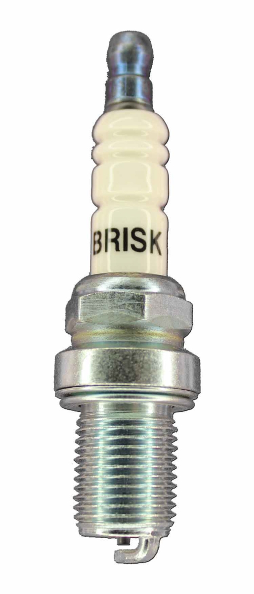 Silver Racing Spark Plug with Gasket Seat, 14 mm Thread - 19 mm Reach