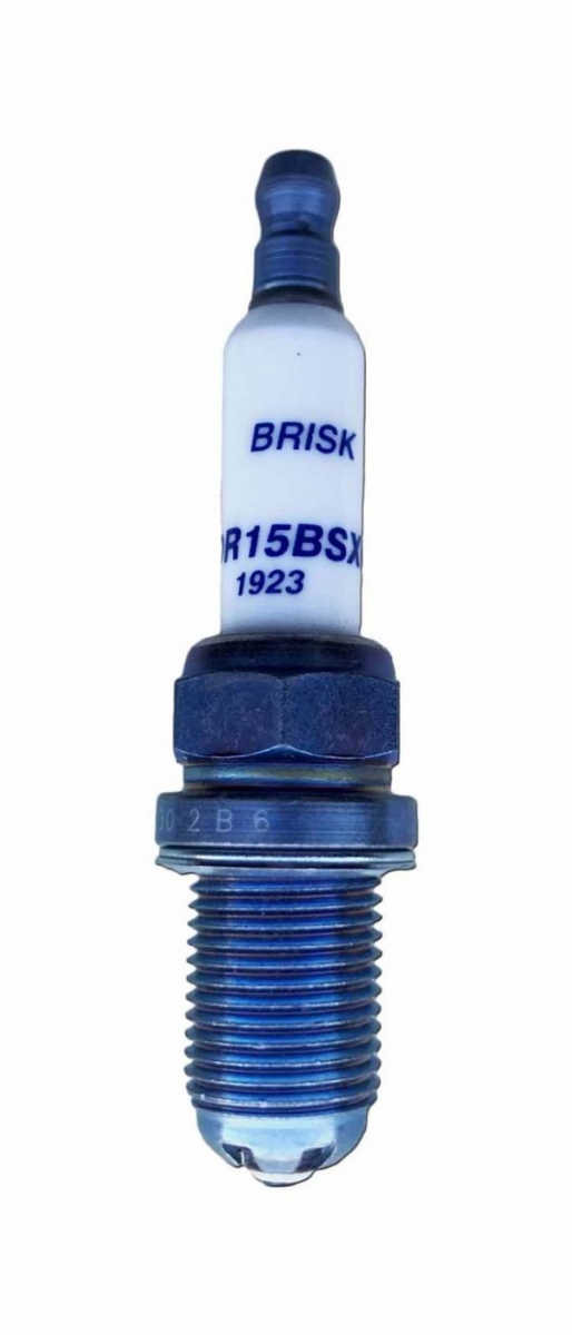 BSKDR15BSXC Premium EVO Spark Plug with Gasket Seat, 14 mm Thread - 19 mm Reach