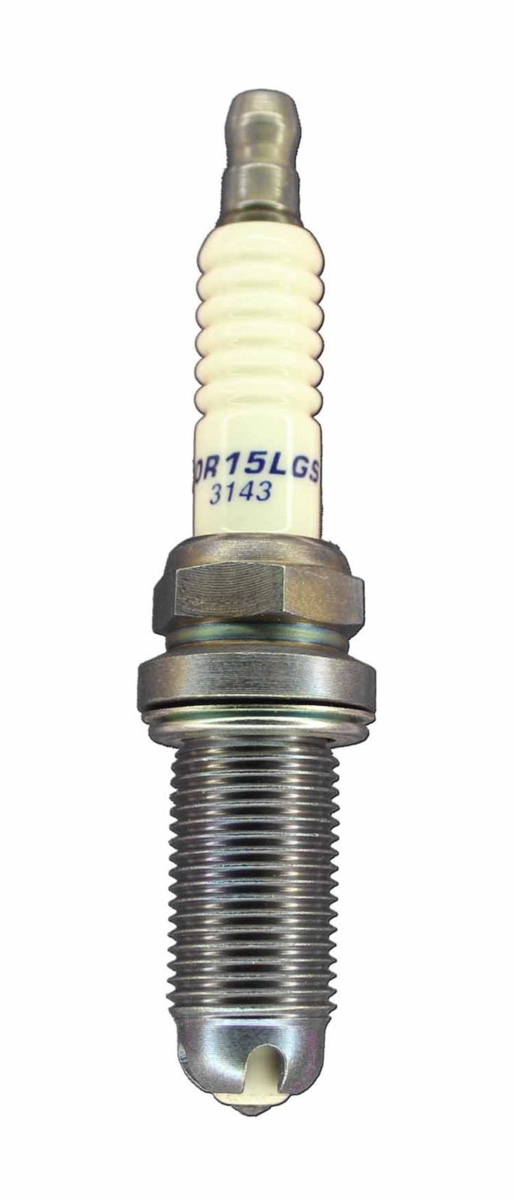 Silver Racing Spark Plug with Gasket Seat, 14 mm Thread - 26.1 mm Reach