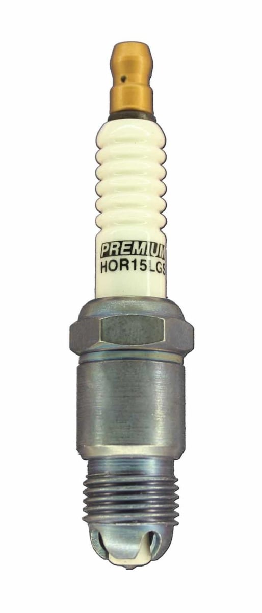 BSKHOR15LGS Premium Racing Spark Plug with Tapered Seat, 14 mm Thread - 12.7 mm Reach