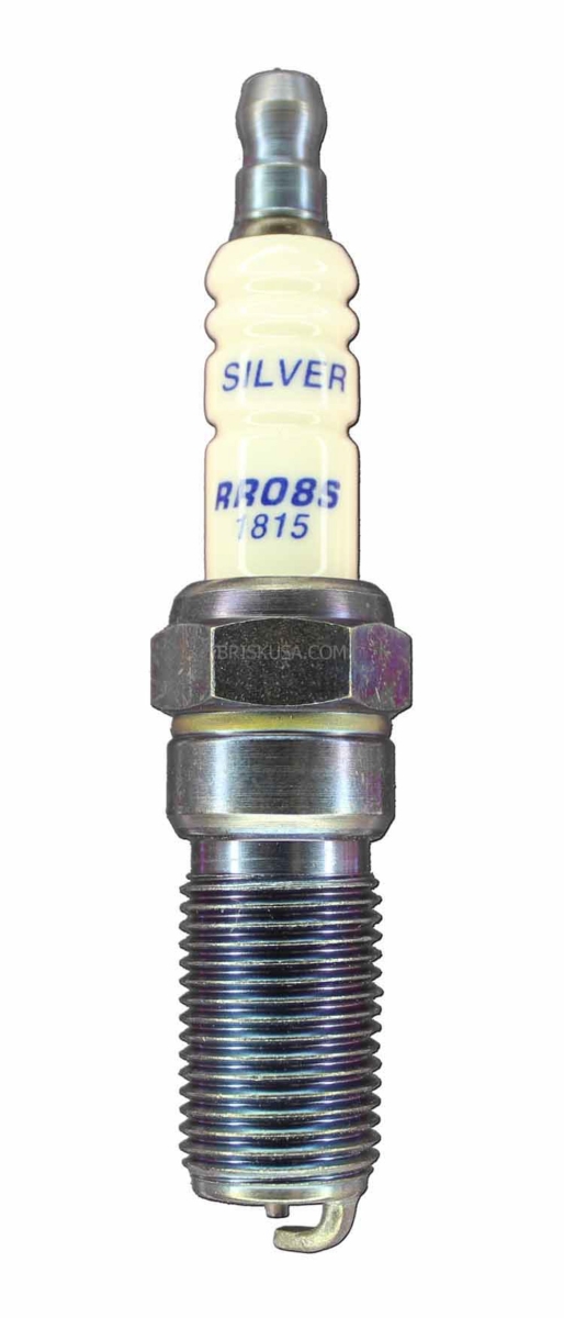 Silver Racing Spark Plug with Tapered Seat, 14 mm Thread - 25 mm Reach