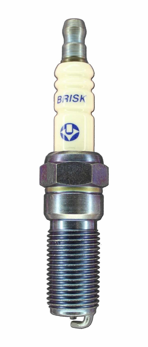 Silver Racing Spark Plug with Tapered Seat, 14 mm Thread - 25 mm Reach