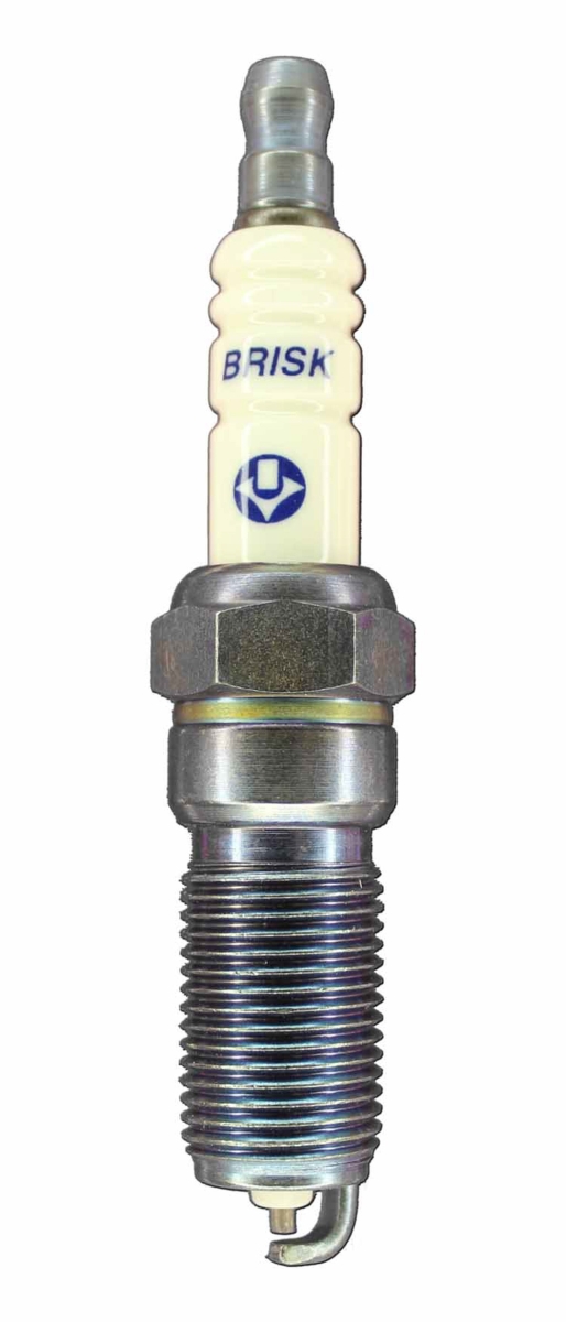 Silver Racing Spark Plug with Tapered Seat, 14 mm Thread - 25 mm Reach