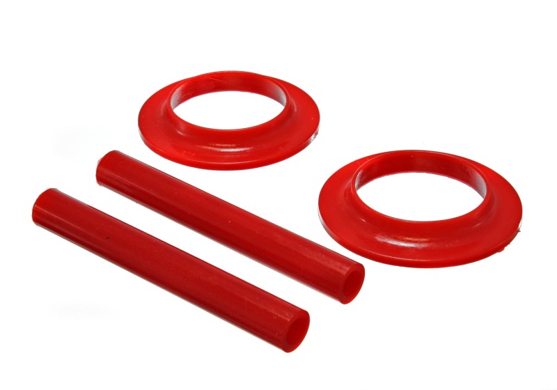 Coil Spring Isolators, Red