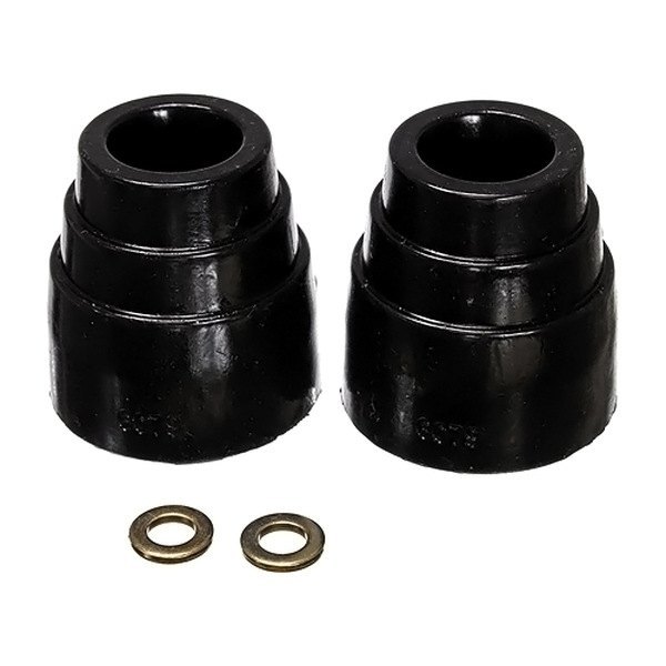 ENE9-9135G Rear Trimmed Bump Stops for 1996-1998 Toyota RAV4, Black