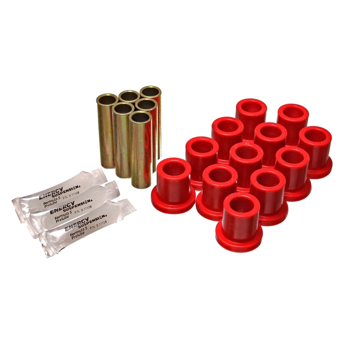 ENE4-2113R Hyper-Flex Complete Spring & Shackle Bushings for 1960-1972 Ford F-100