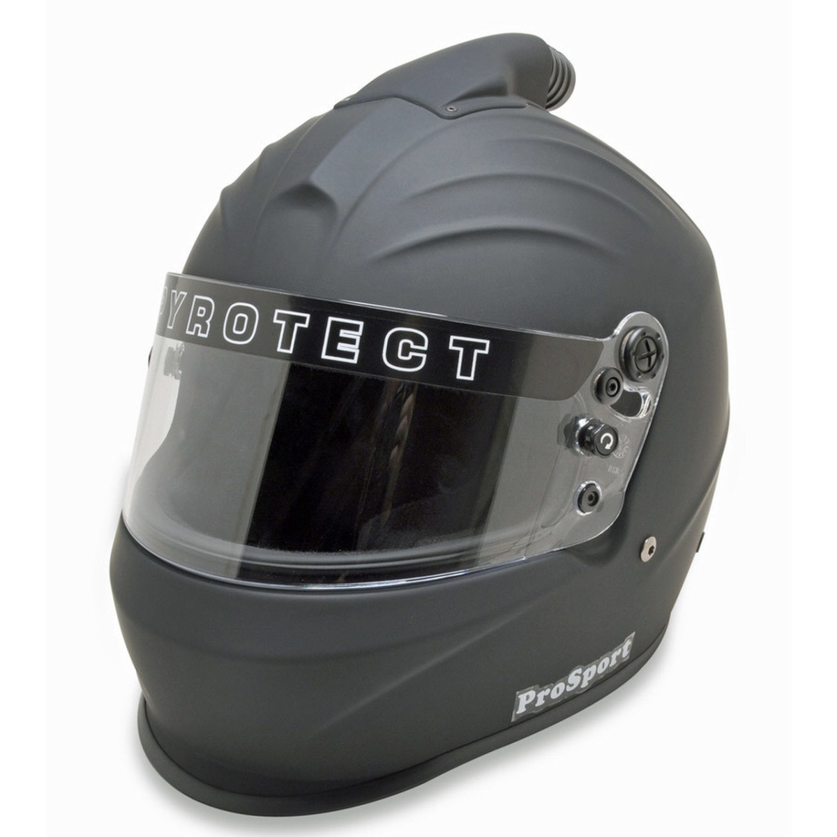 Picture of Pyrotect PYRHB821420 Pro Flat Top Air Helmet for Duckbill SA2020&#44; Black - Large