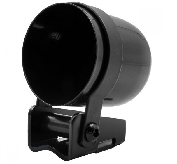2 in. Single Gauge Mount Cup, Black