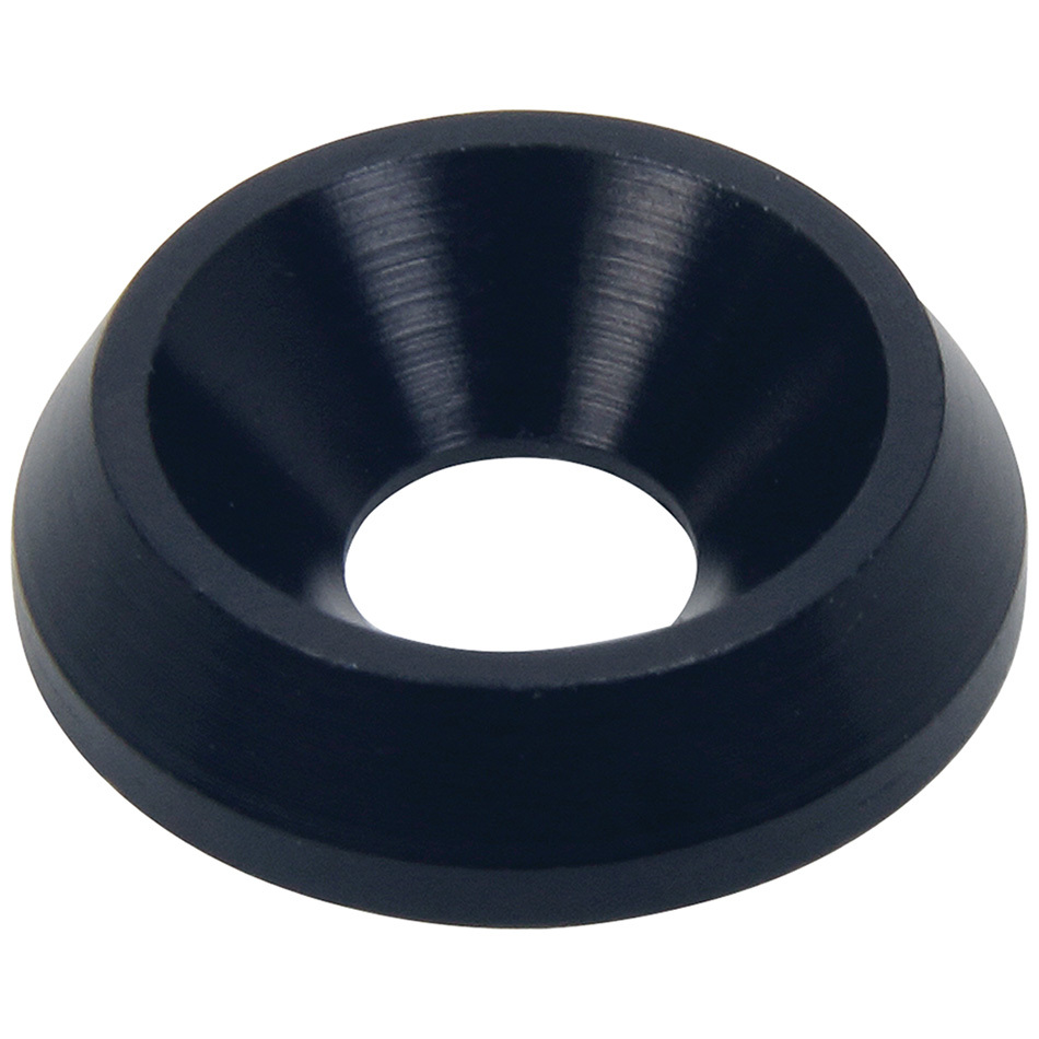 0.25 x 0.75 in. Countersunk Washer Kit, Black - Pack of 10