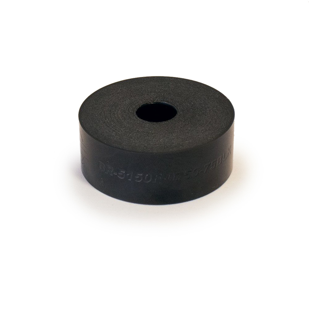 Bump Rubber - Black - 2 x 0.50 in. & 0.750 in. - Durable Material