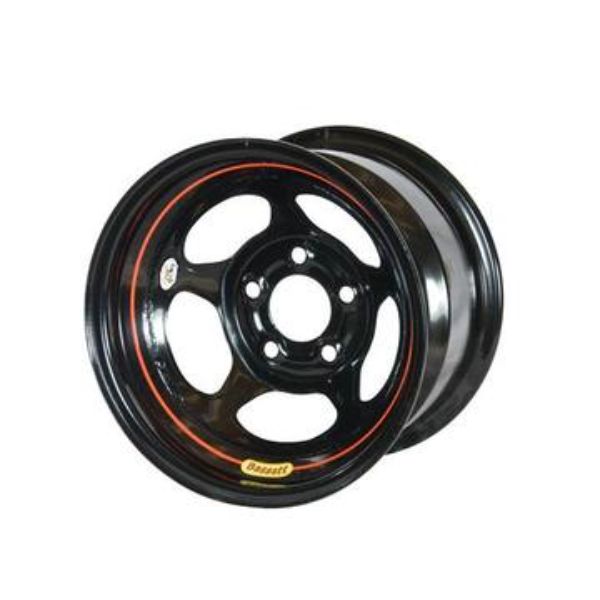 15 x 8 in., 5 x 5 mm, 3 in. Armor Edge Wheel, Black