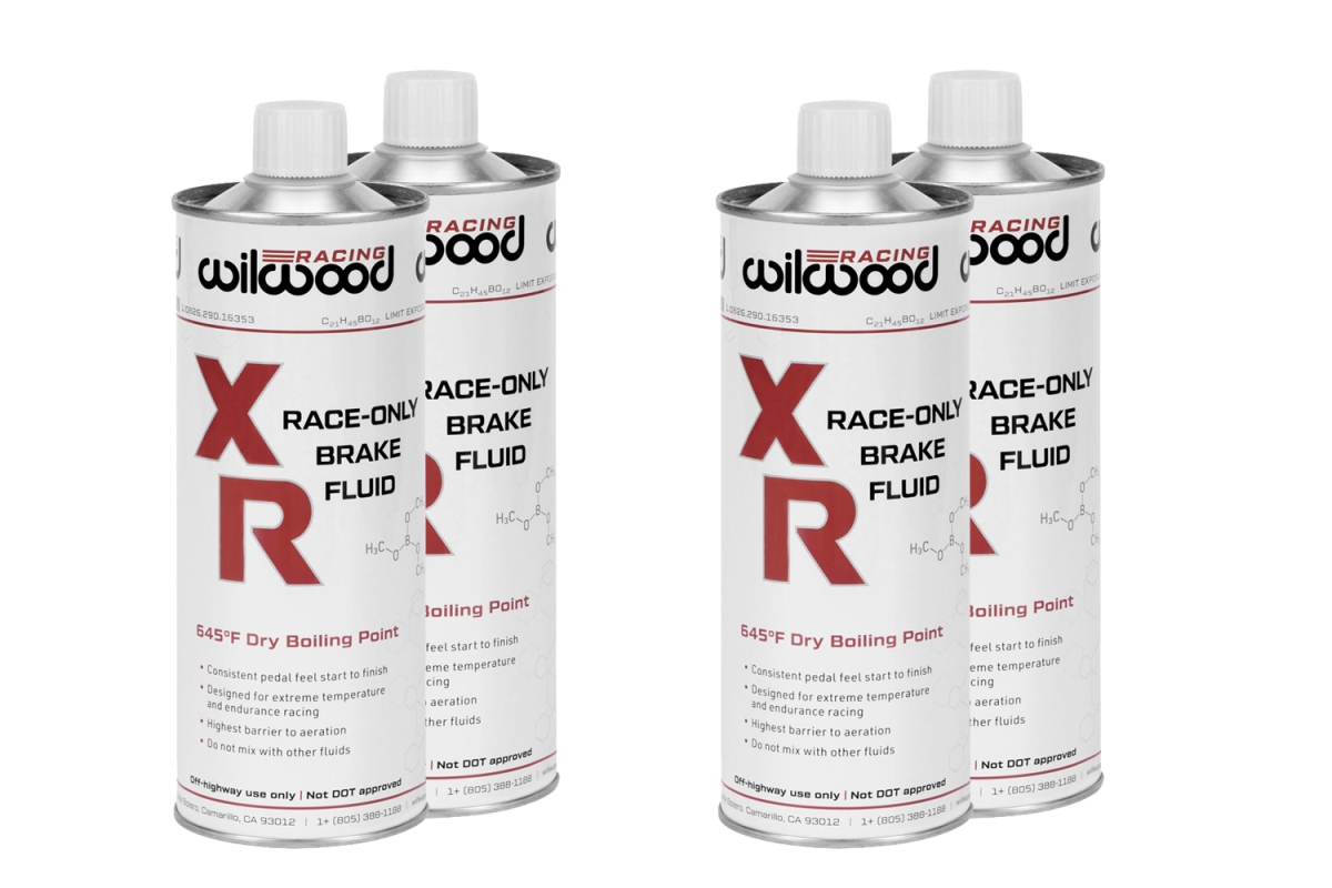 500 ml Can Non-Dot XR Racing Brake Fluid - Pack of 4