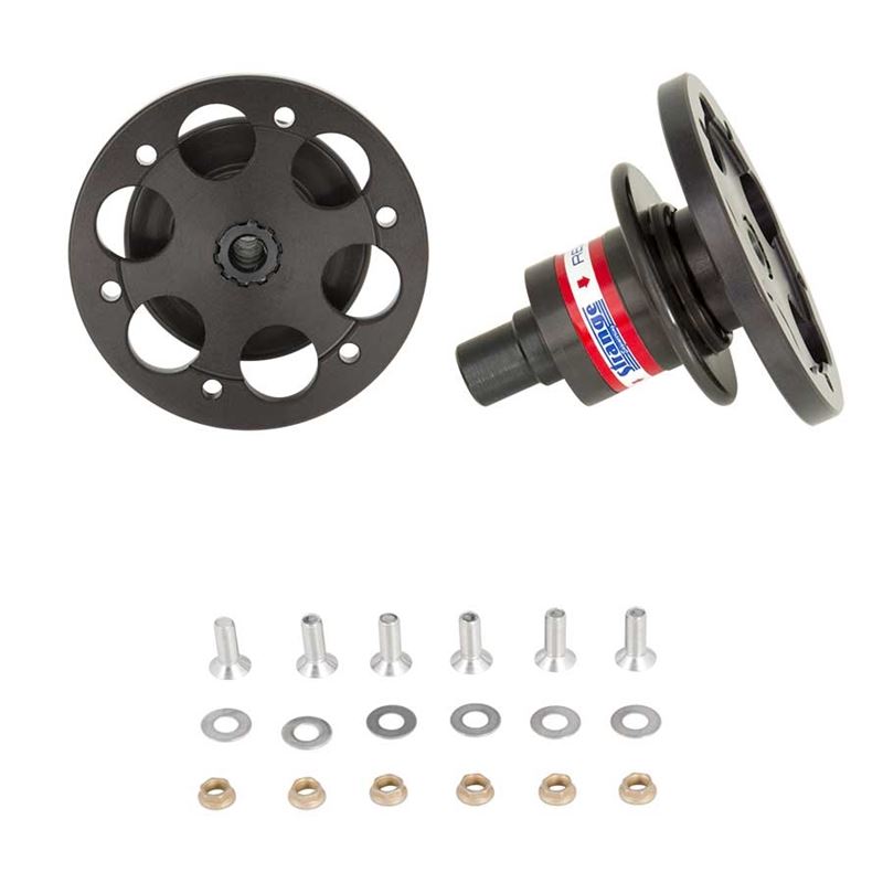STGQ1200NB  Quick Release Hub without Horn Button, Black