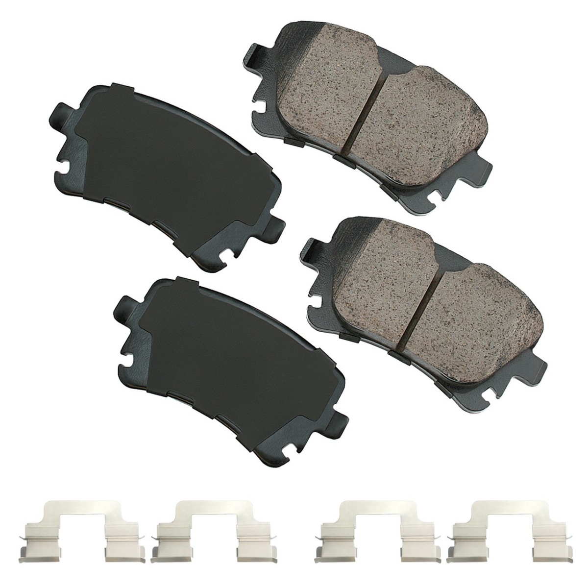 AKEEUR1018B Brake Pads for 2006-2011 Audi A6 & 2005-2011 Quattro A8