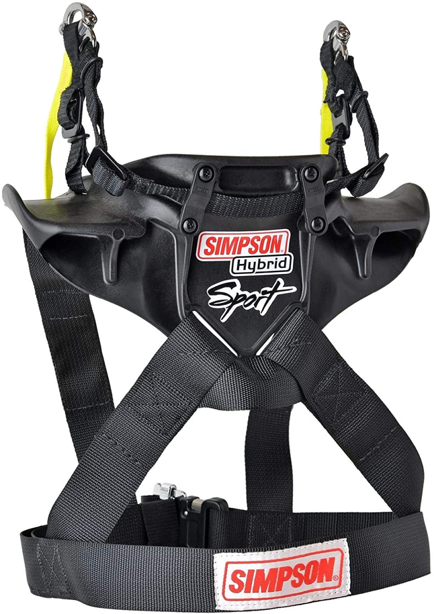 Hybrid Sport Head & Neck Support with Sliding Tether & QR - Small