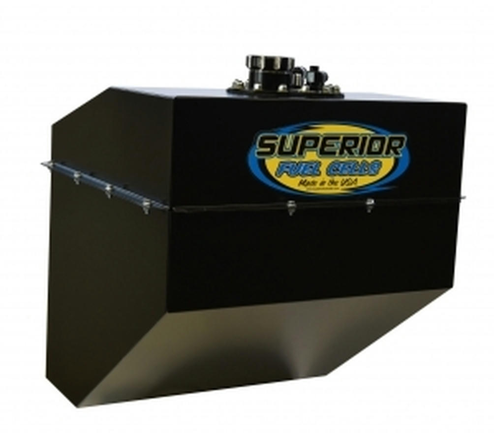 26 gal Fuel Cell with Foam Non-SFI, Black Powder Coat