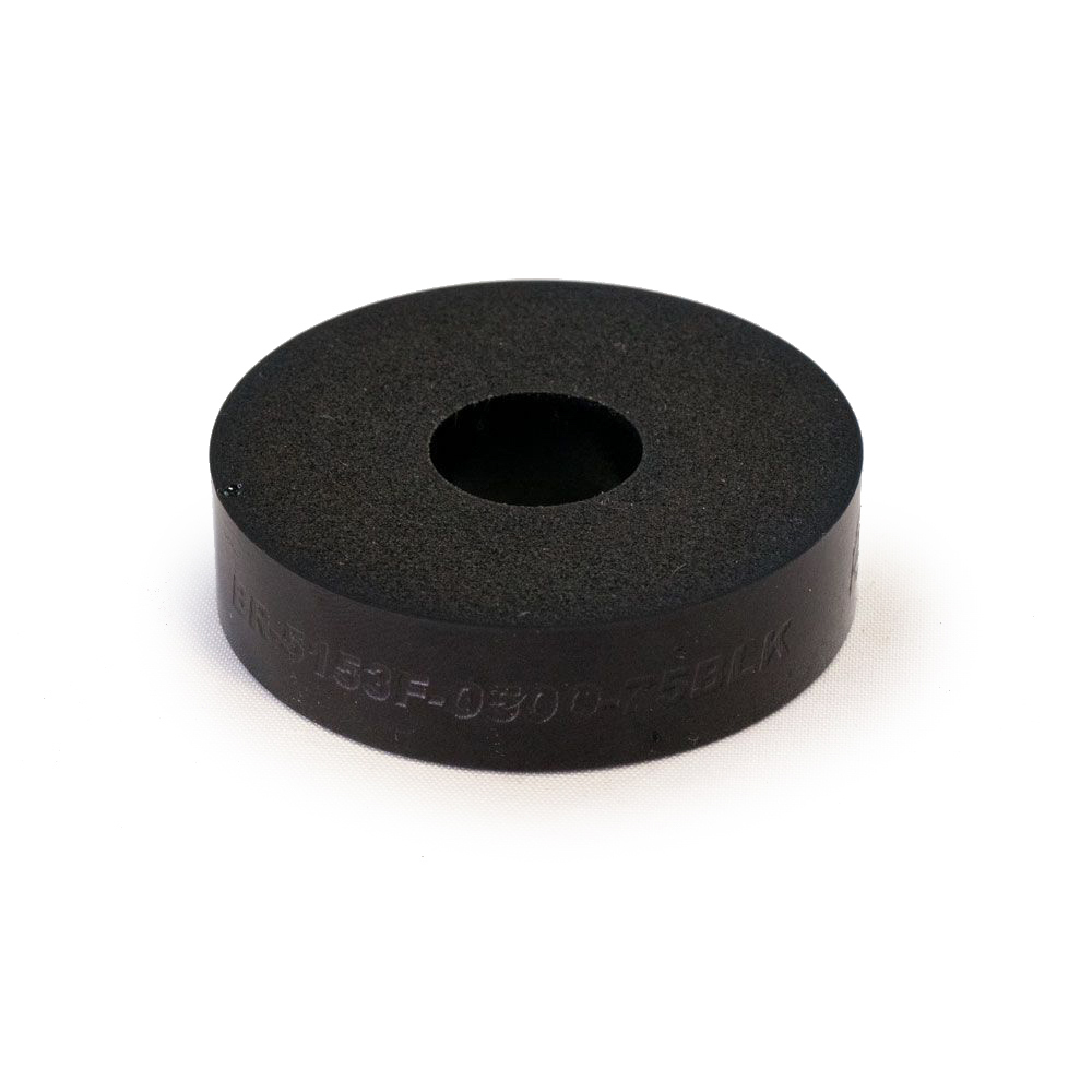 2 x 0.50 in. & 0.500 in. Bump Rubber, Black