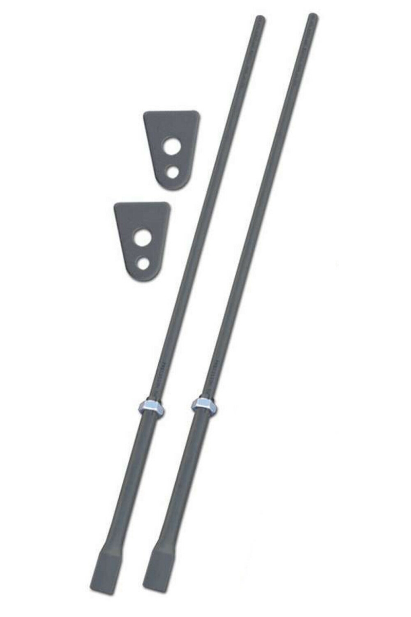 Aluminum Adjustable Premium Body Brace Kit, Pack of 2