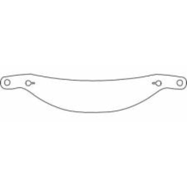 12 in. Laminated Tearoff Stilo ST5 with Large Tabs, Clear