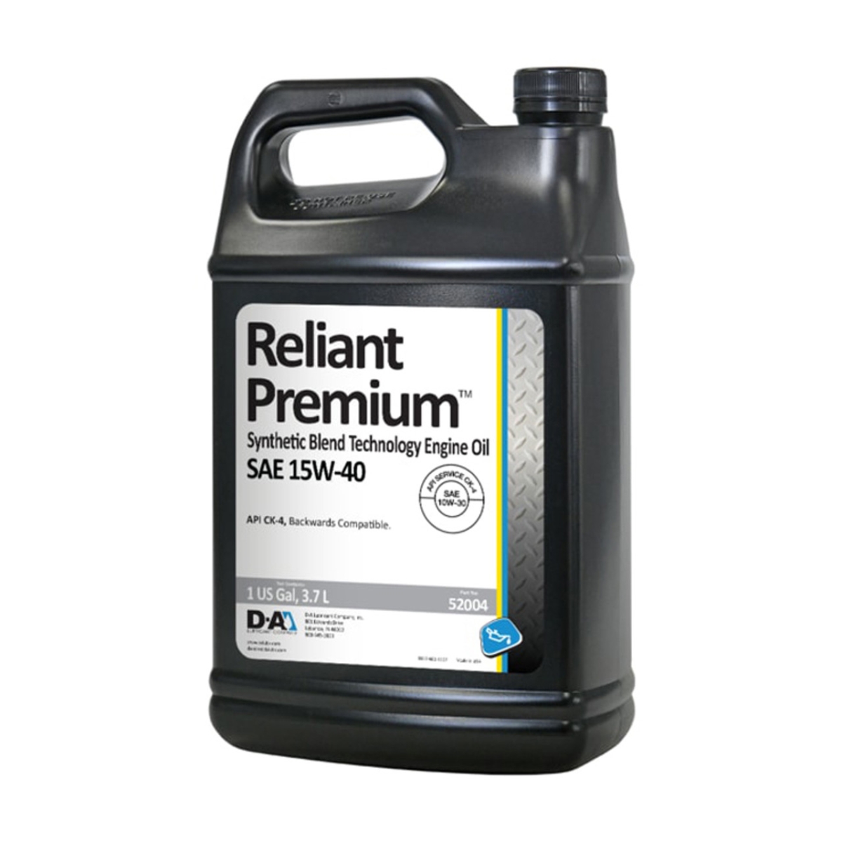 Reliant Premium 15 W 40 Case 4 x 1 Gallon Jugs Motor Oil -  GourmetGalley, GO3623935