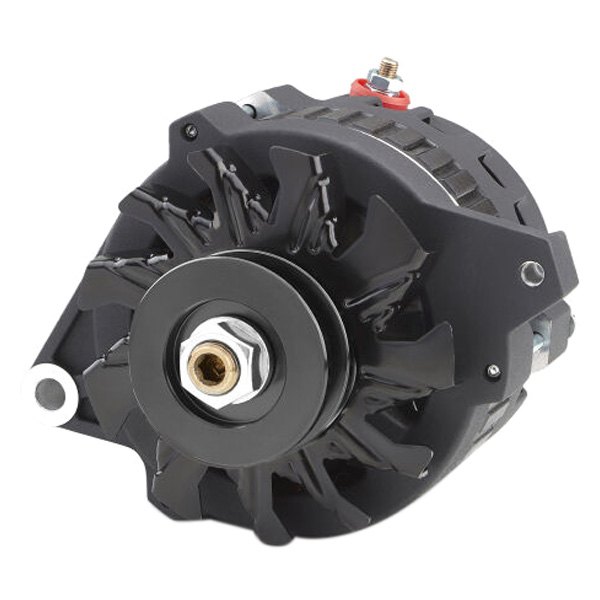 GM CS130 Alternator - 160 Amp Crinkle, Black