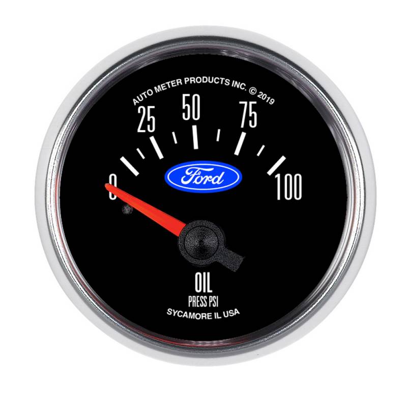 2.06 in. 0-100 PSI Oil Pressure Gauge
