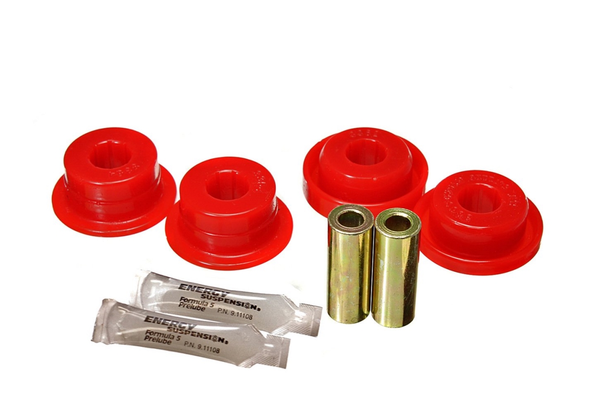 Control Arm Bushing Set, Red