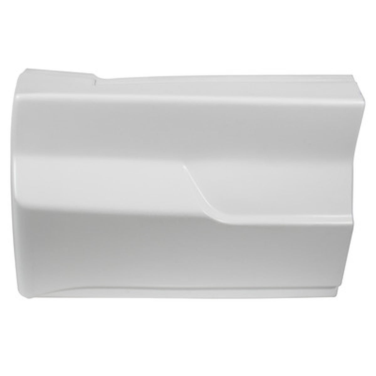 Left White North American Sportsman Bumper Cover - White - Left Side - Durable Design