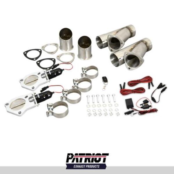3 in. Electric Cutout Dual System with Remote