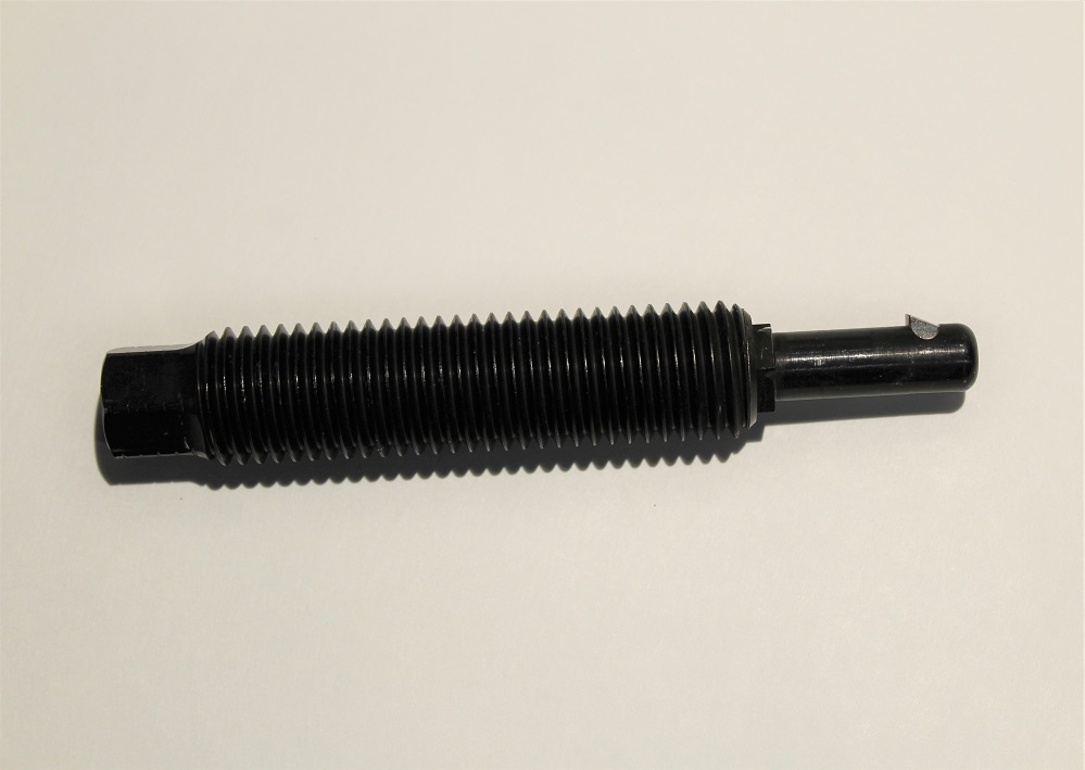1 & 4 in. 8 UNC 1 Swivel Cup Screw Jack, Black