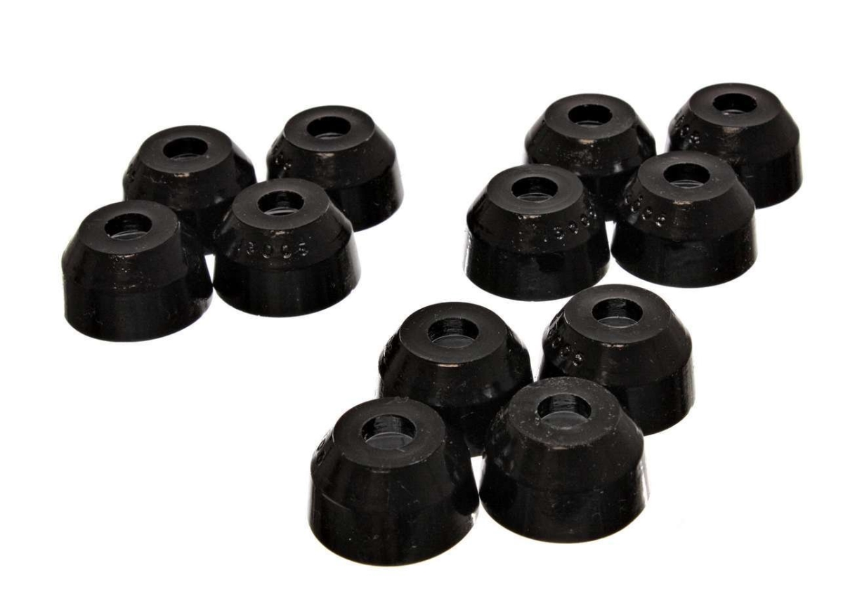 Tie Rod End Round Boot, Black